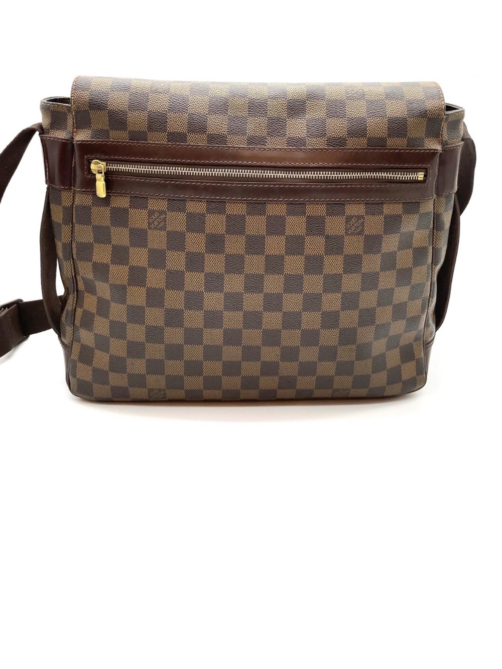 Auth Louis Vuitton Damier Ebene Bastille Messenger Crossbody Bag - Picture 2 of 16